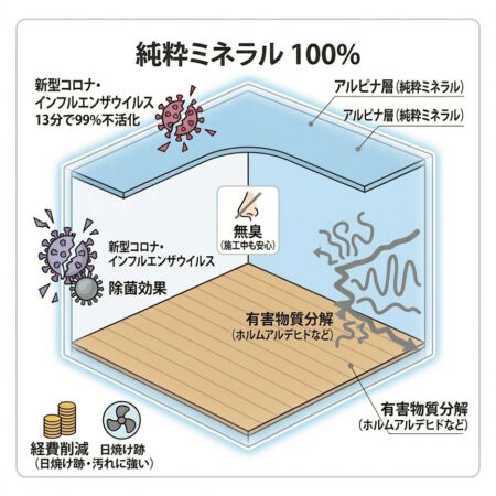 シックハウス症候群で悩む方への答え。日本でほぼ手に入らない奇跡の室内塗料